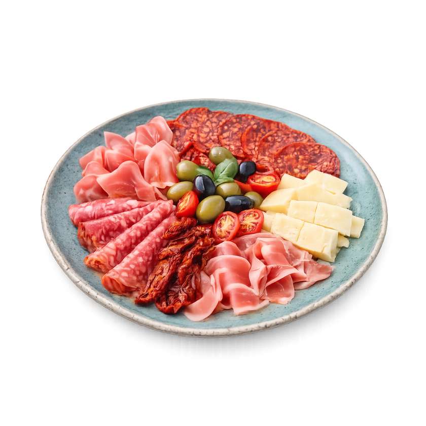A mixed snack