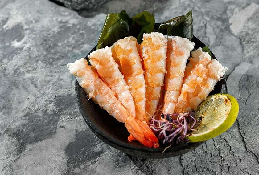 Sashimi Creveti