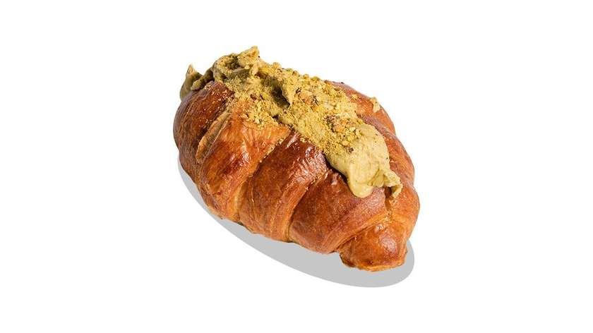 Croissant with Pistachio Cream