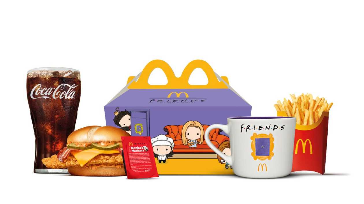 McCrispy Creamy BBQ Deluxe Friends meal