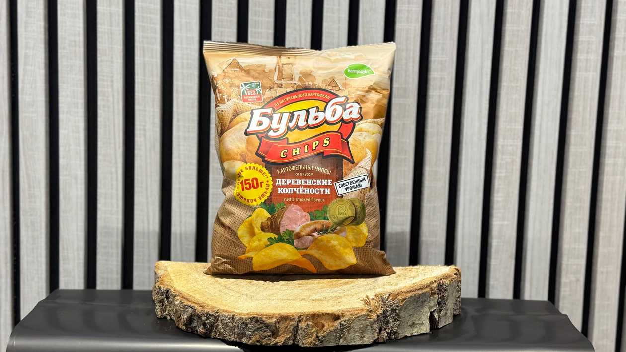 Bulba Chips Village Style Smoked 150g