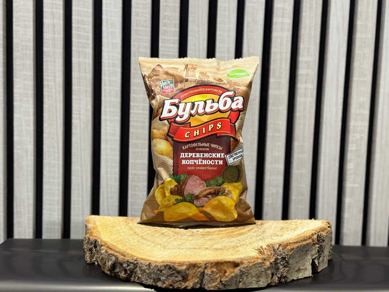 Bulba Chips Village Style Smoked 75g