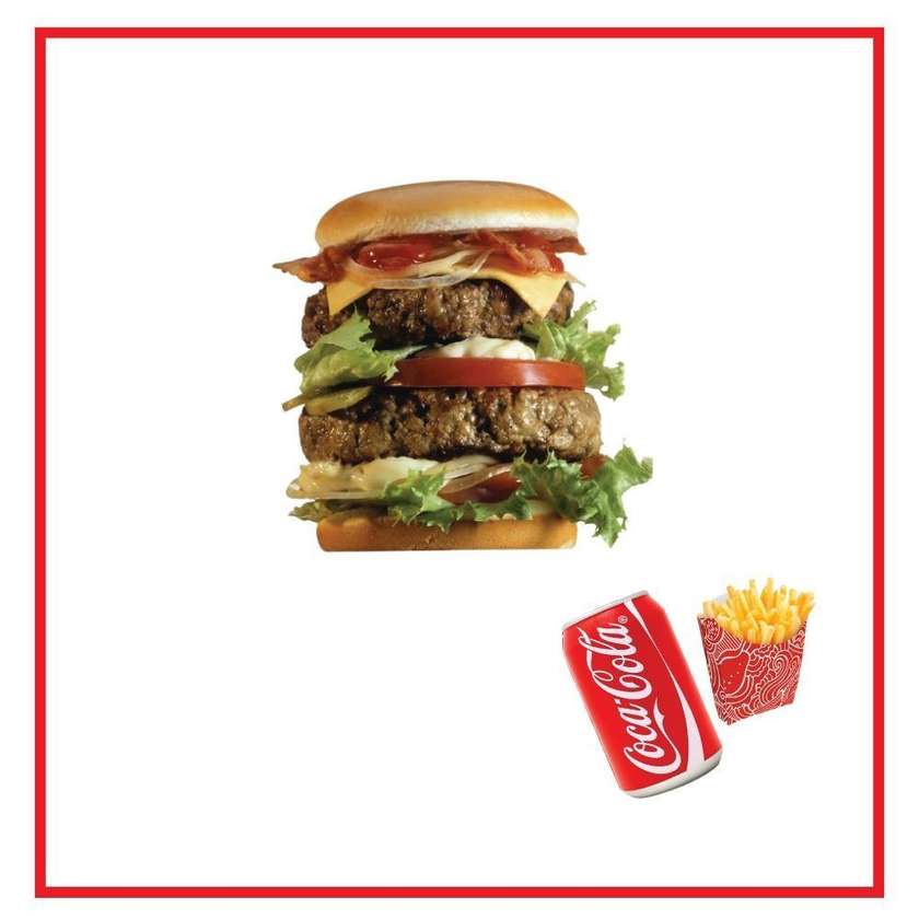 Double Chicken Burger