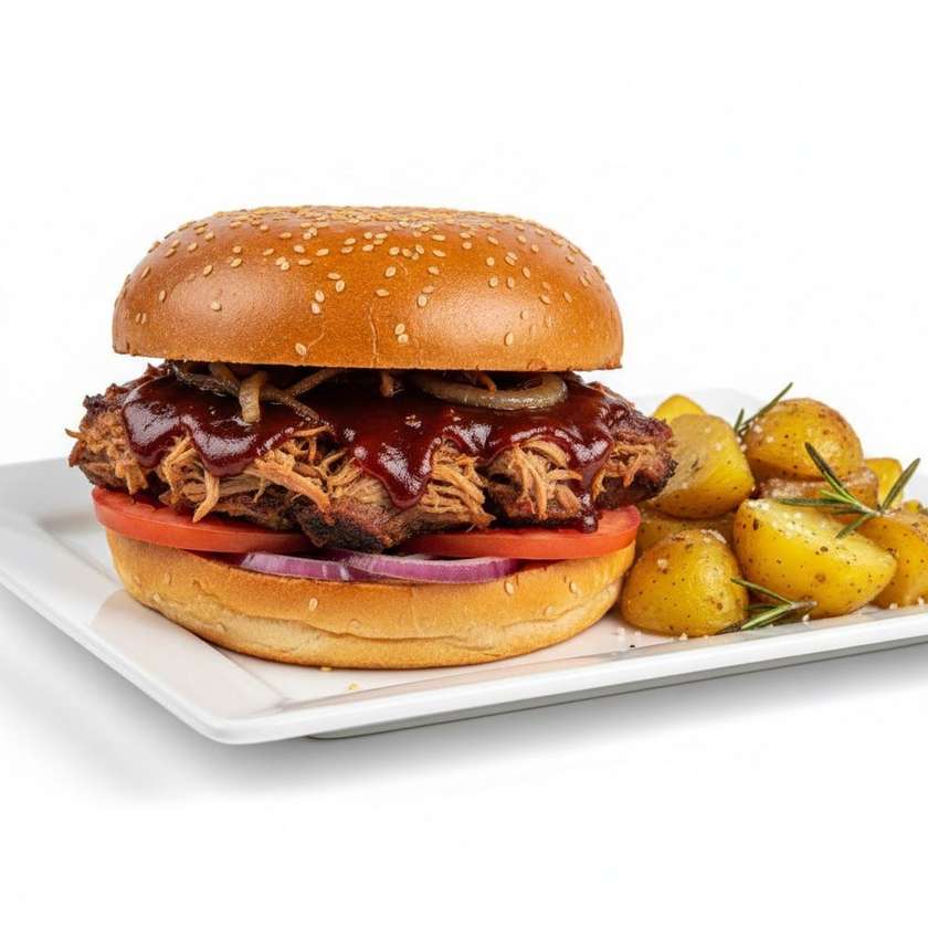 Pork Rib Burger