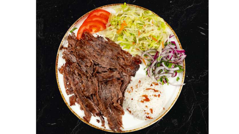 Kebab Wołowy na Talerzu XL