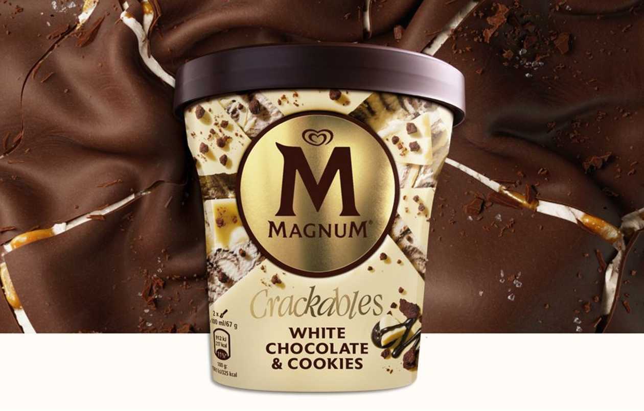 Magnum Pint Chocolate Branco & Bolachas