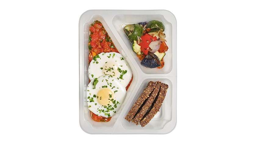 Shakshuka with Grilled Vegetables