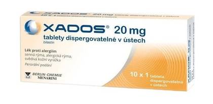 Xados 20mg 10 orally disintegrating tablets