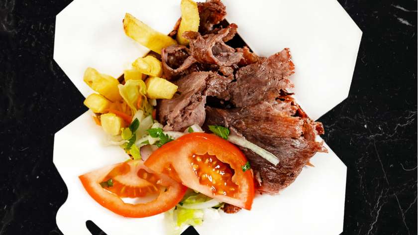 Kebab Wołowy XL w Boxie