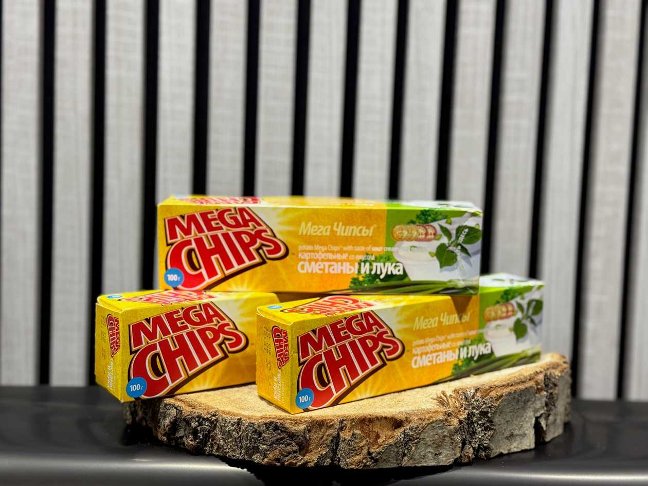 Mega Chips with Sour Cream and Onion 100g