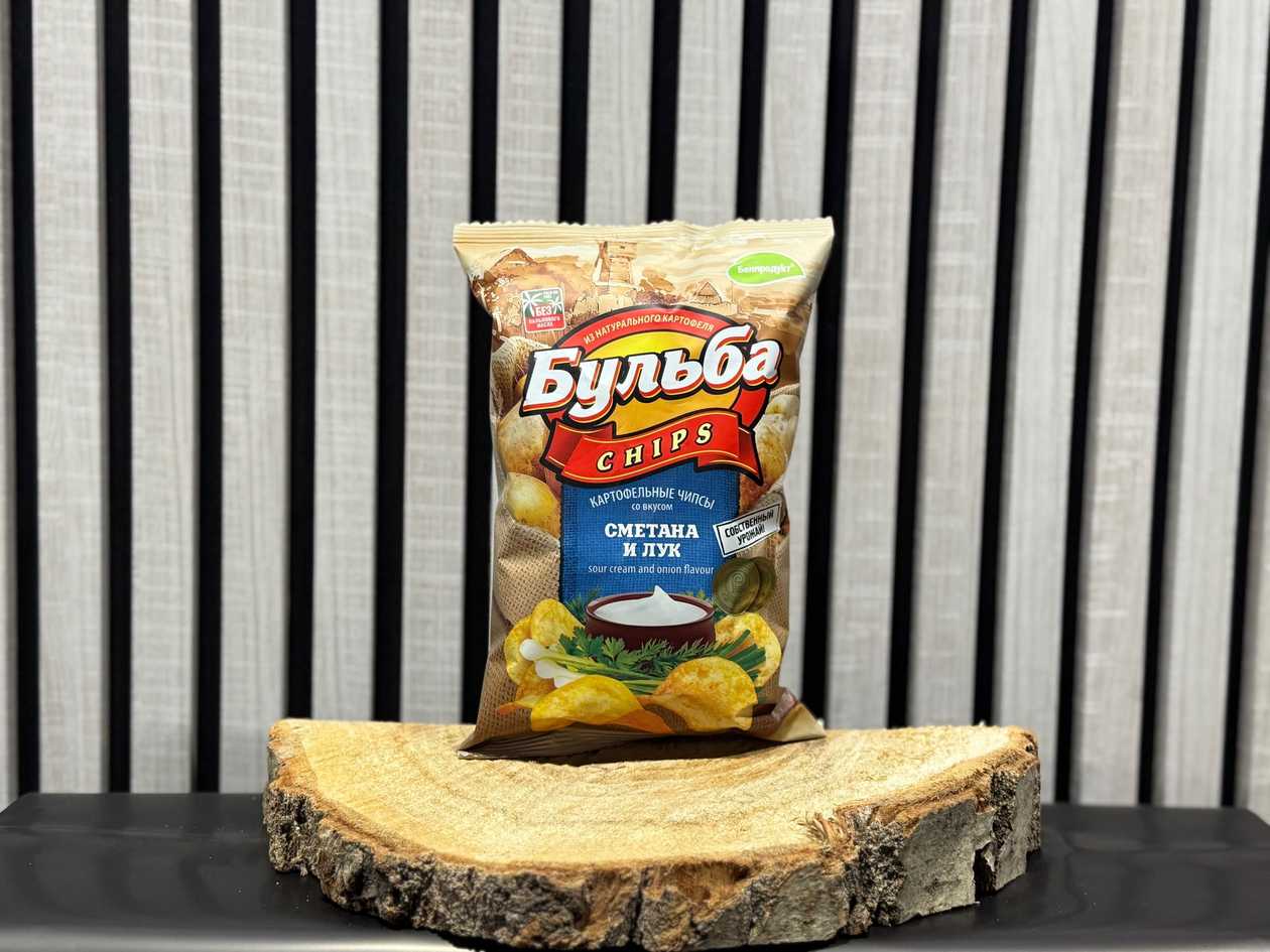 Potato Chips with Sour Cream and Onion 75g