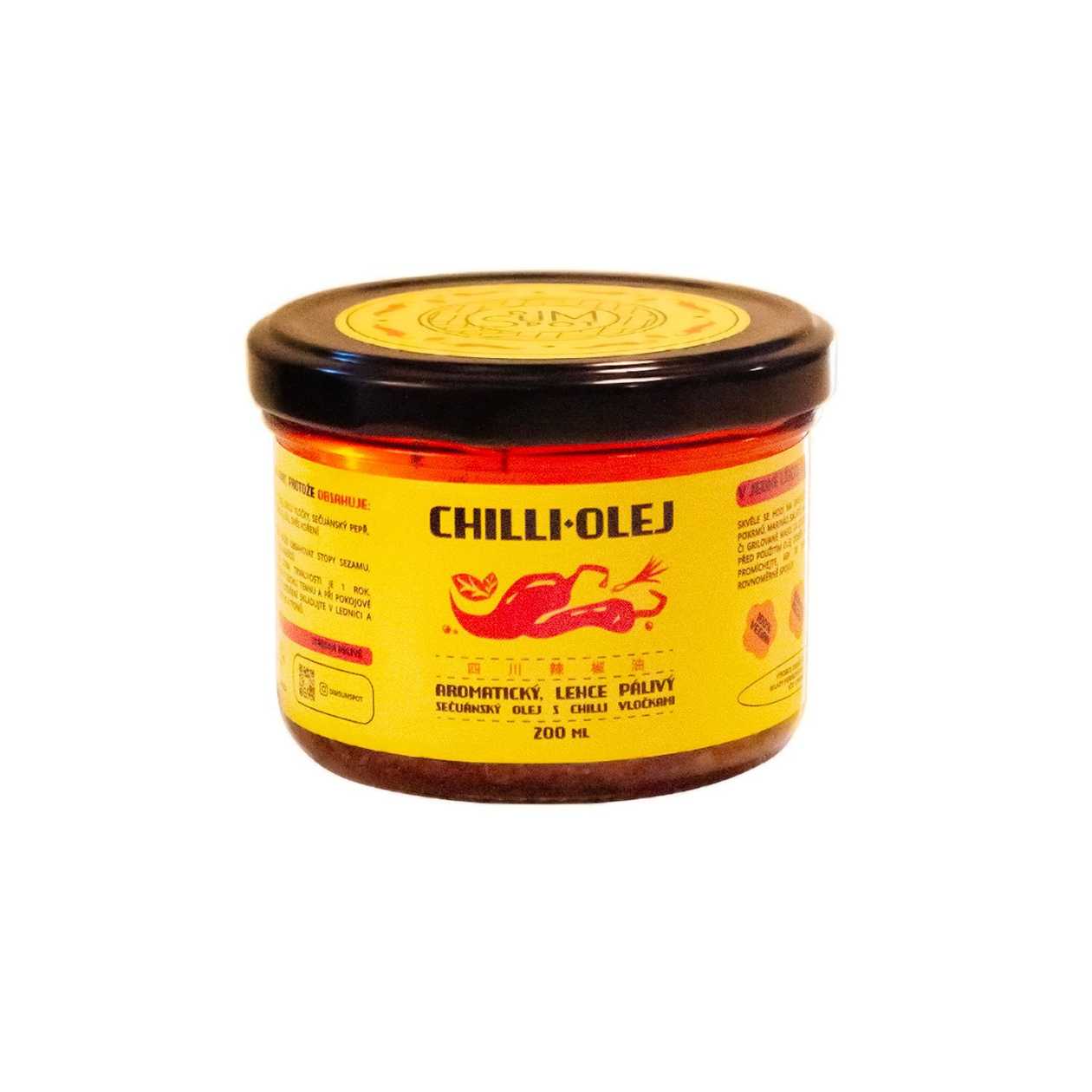 200ml Domácí chilli olej