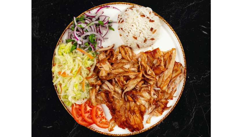 Kebab z Kurczaka na Talerzu XL