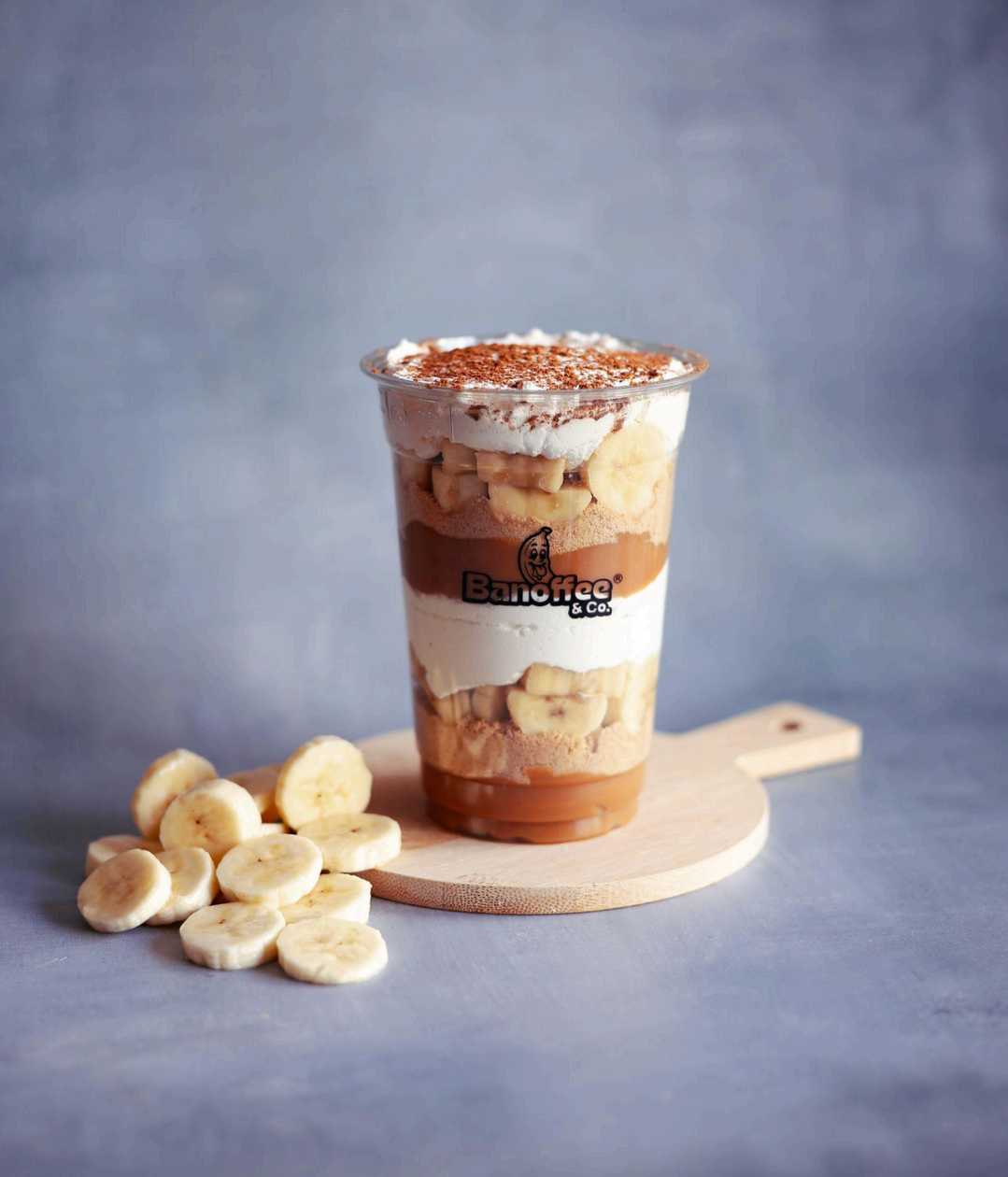 Banoffee Clássica no Copo