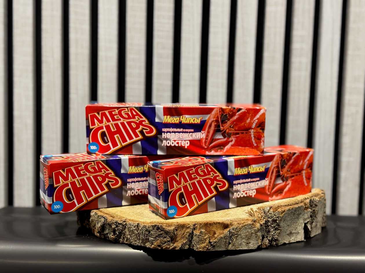 Mega Chips with Norwegian Lobster 100g