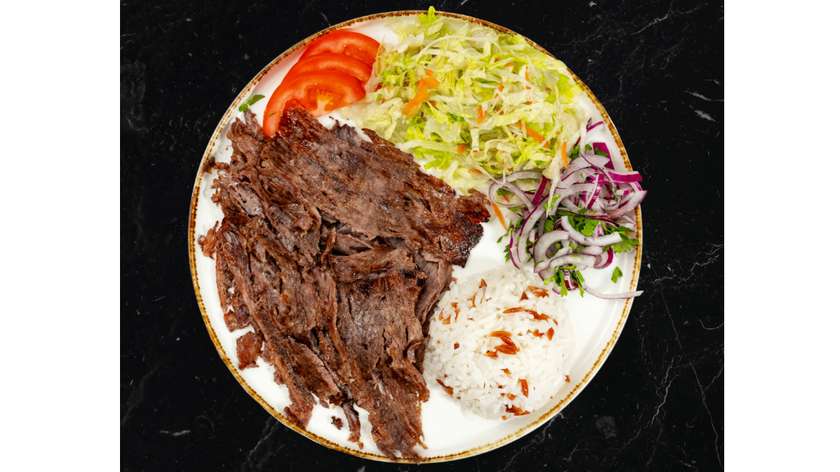 Kebab Wołowy na Talerzu