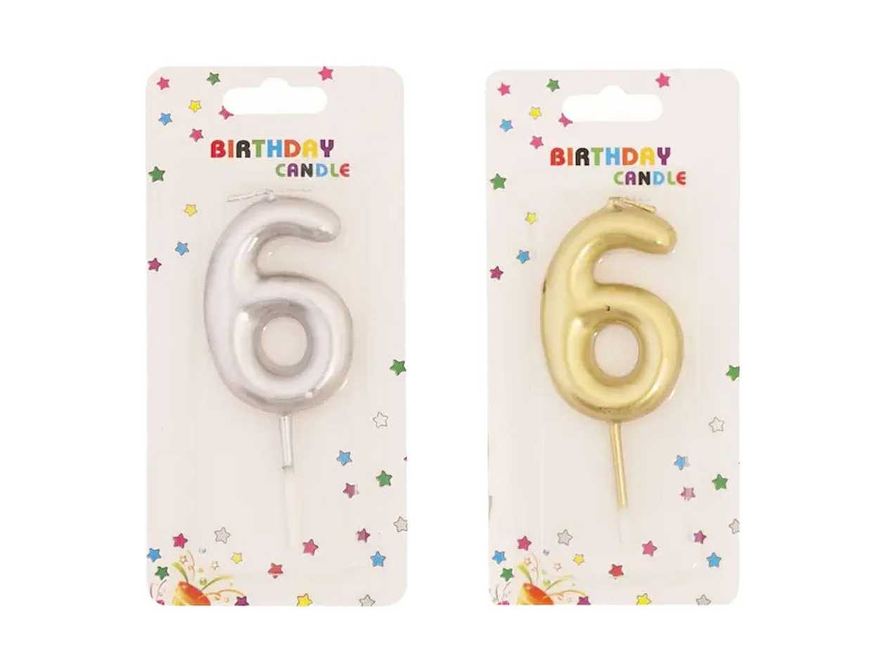 Candle Number 6