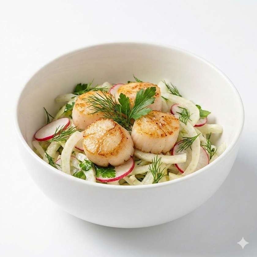 Smażone Małże św. Jakuba