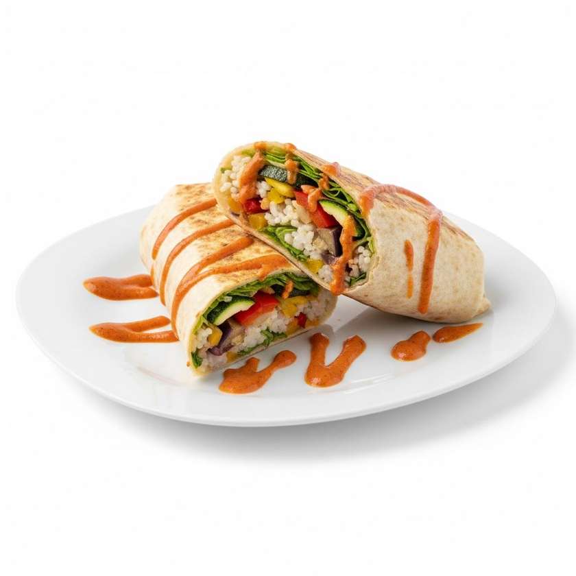 Grilled Vegetable Burrito
