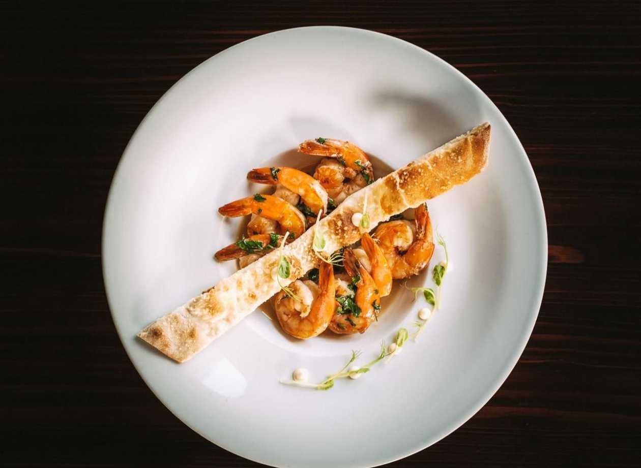 73. Gamberetti di focaccia