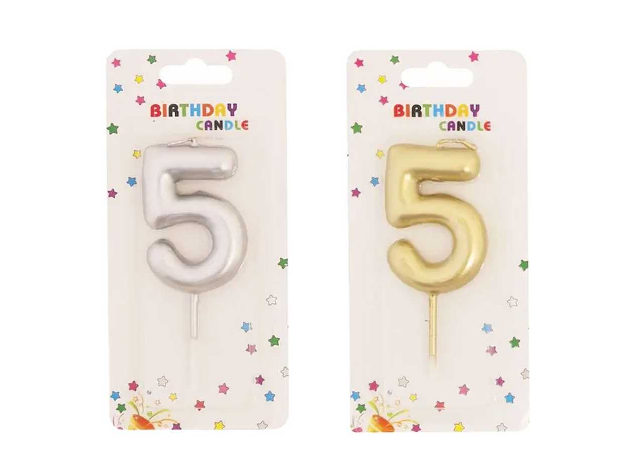 Candle Number 5