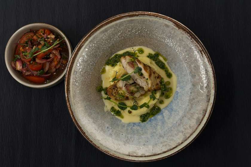 Stuffed Chicken Breast with Serrano Ham