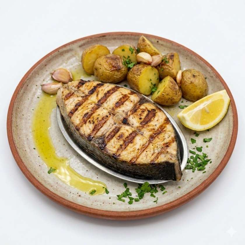 Grilled swordfish