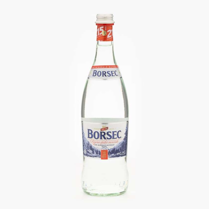 Borsec - Apă Minerală Naturală Plată Sticlă 0.75l