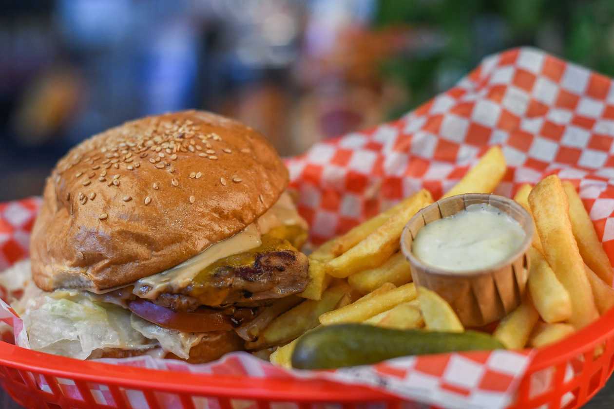 Grilled Chicken Burger
