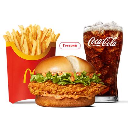 McCrispy Creamy BBQ Menu