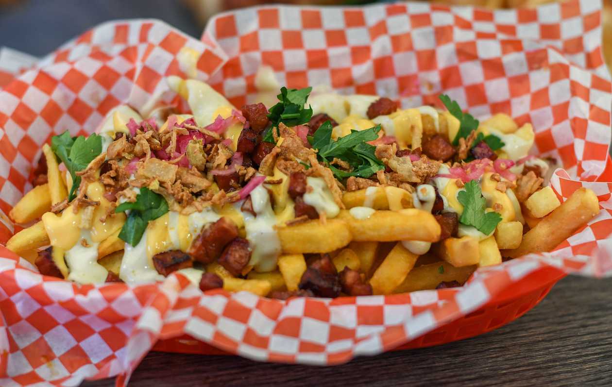 Loaded Fries with Chorizo