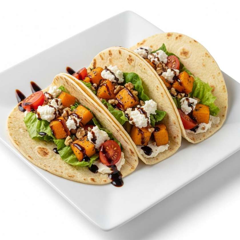Roasted Pumpkin Taco