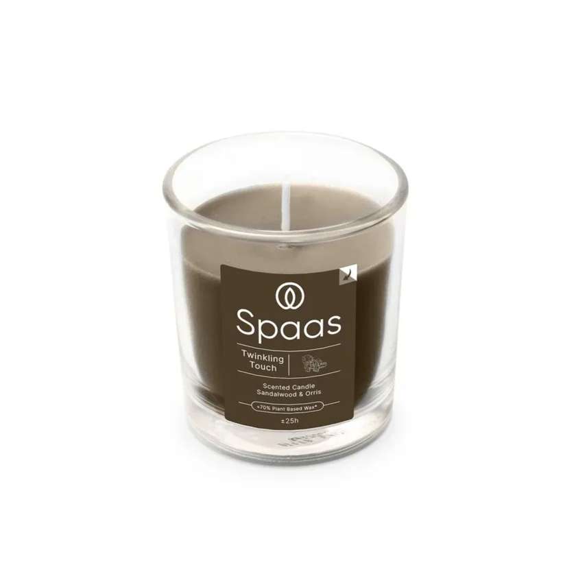Spaas Scented Glass Candle Twinkling Touch (Sandalwood & Orris)