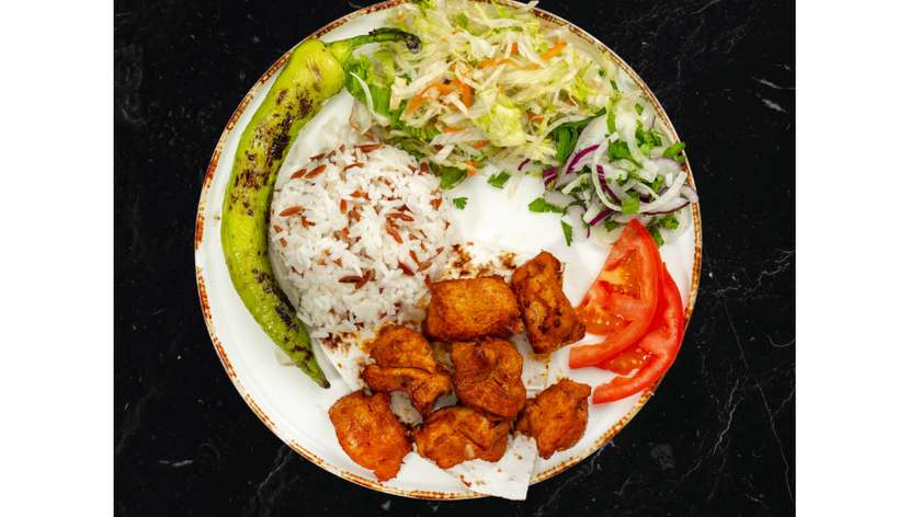 Szaszłyk z Kurczaka na Talerzu