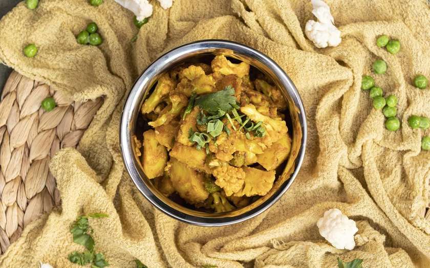 Masala alu gobi - de post