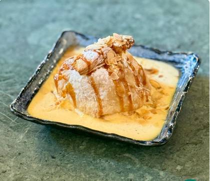 Măr copt cald în foietaj