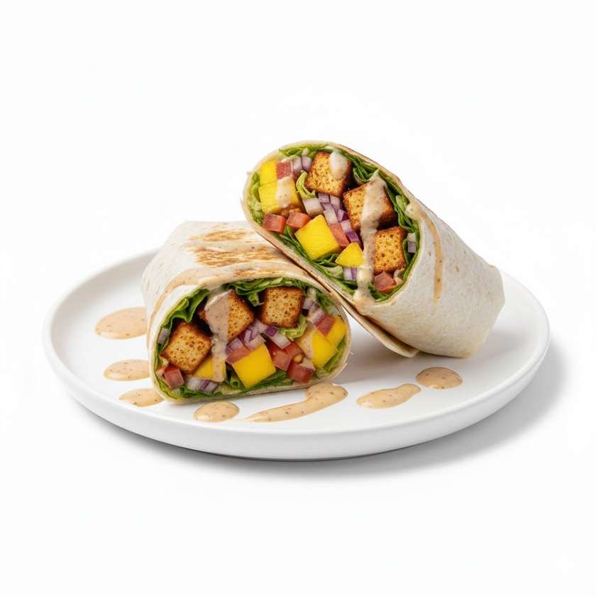Spicy Tofu Burrito