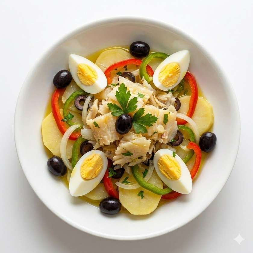 Codfish salad