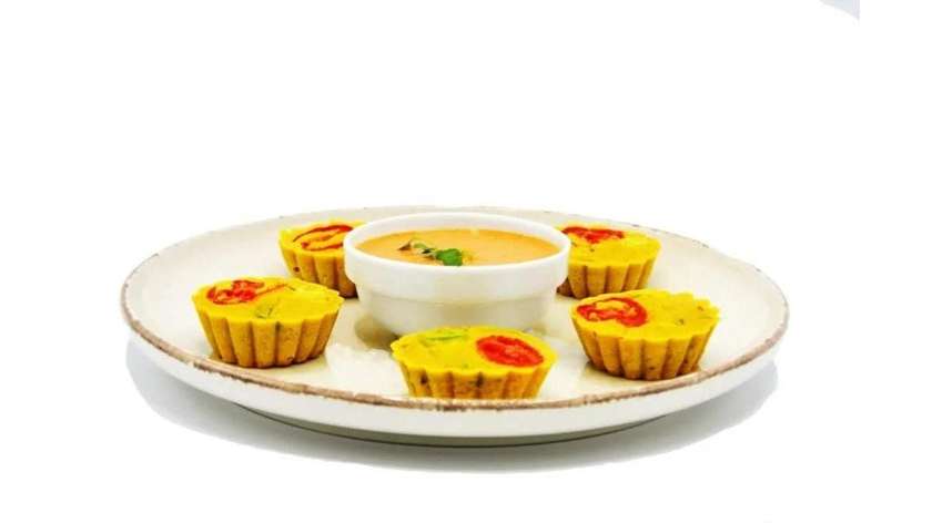 Brioșe cu Legume si Sos de Legume Coapte - Vegan, Fara Gluten