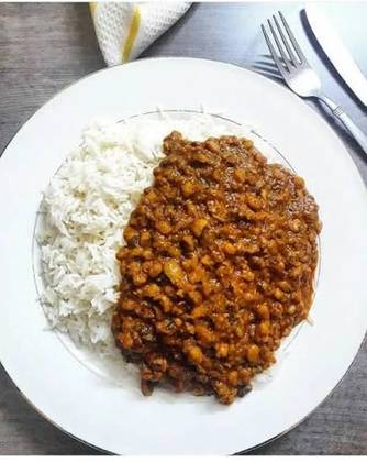 Rice and beans stew