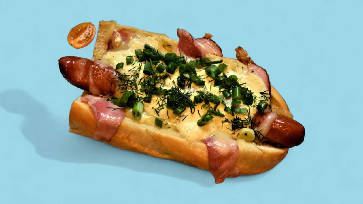 KABANOS CHEESE'N'BACON DOG