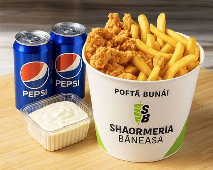 MEGA BUCKET CRISPY 1000g + 2 DOZE