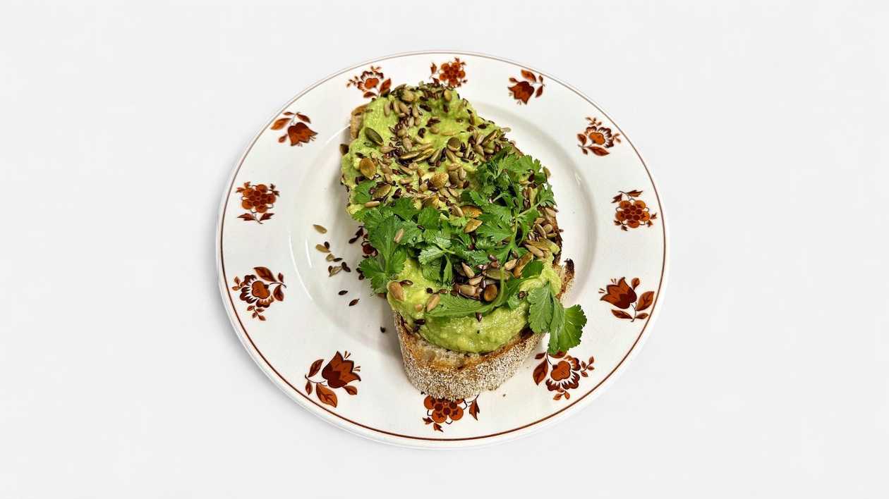 Avocado Toast on Sourdough Bread