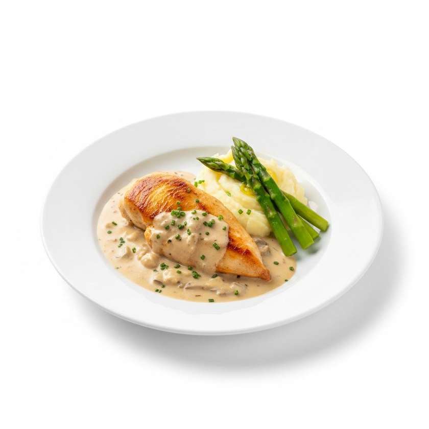 Chicken with Supreme Sauce