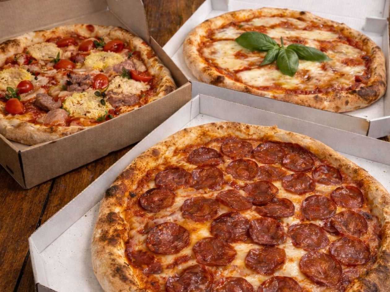 Mini pizza con chorizo