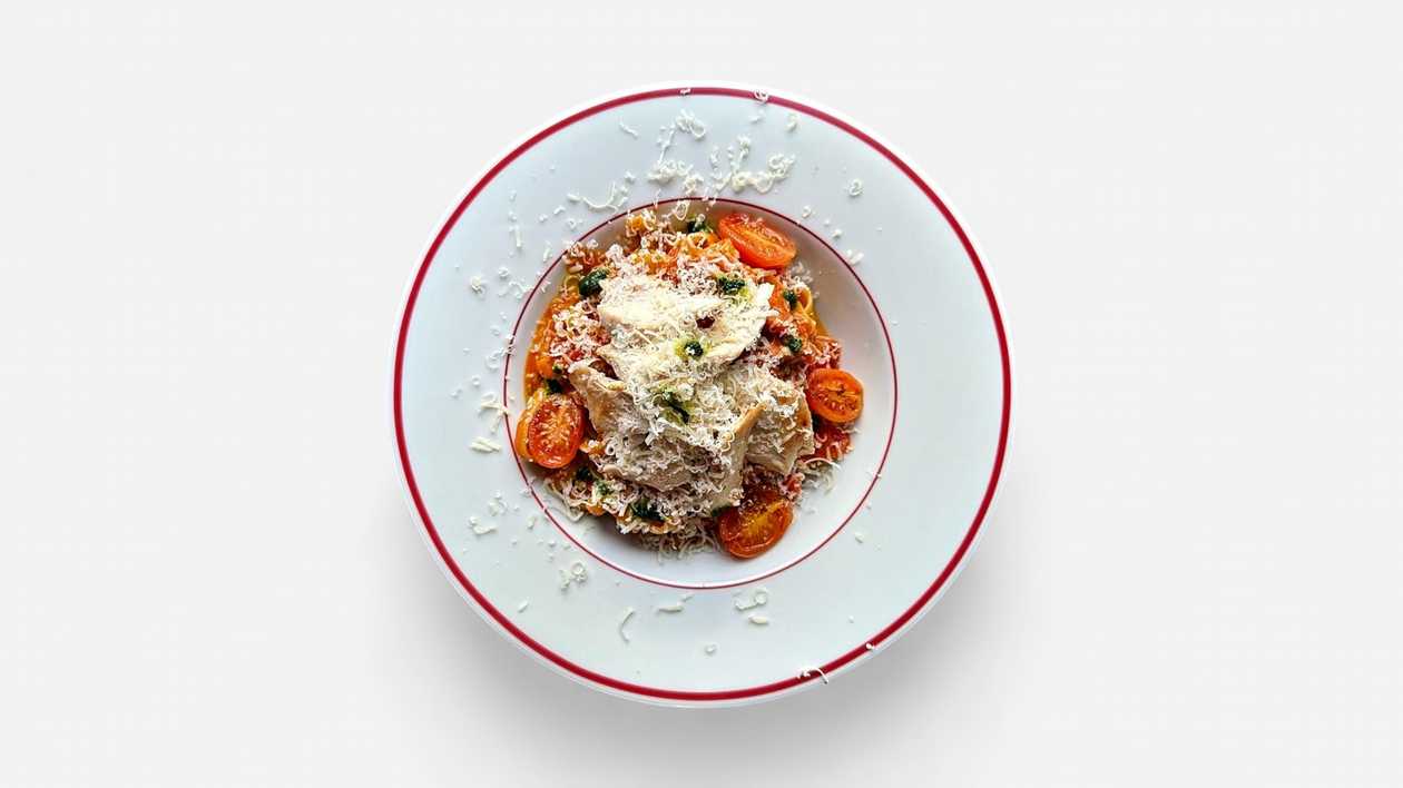 Tagliatelle con Pollo