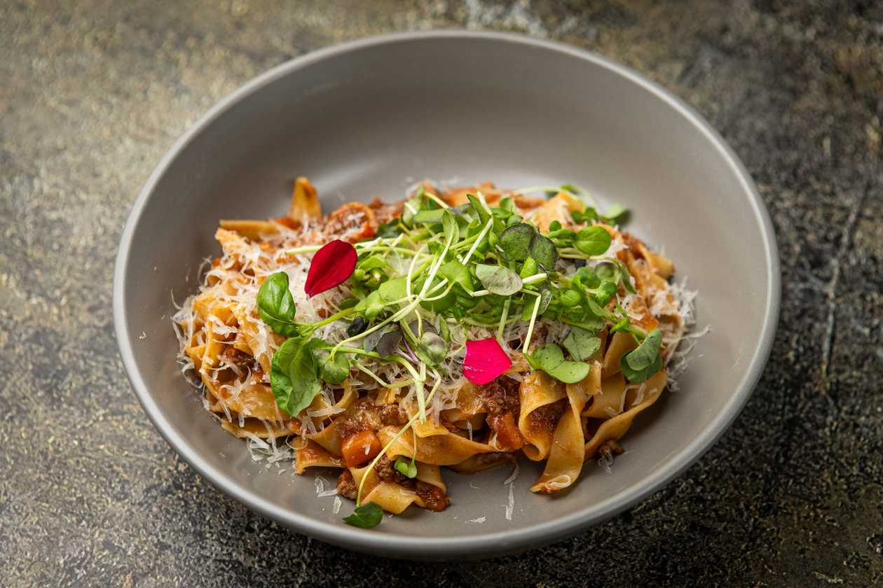 Fettuccine Bolognese