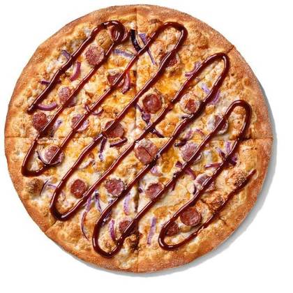 Cârnați BBQ Cârnați BBQ Pizza Subtire