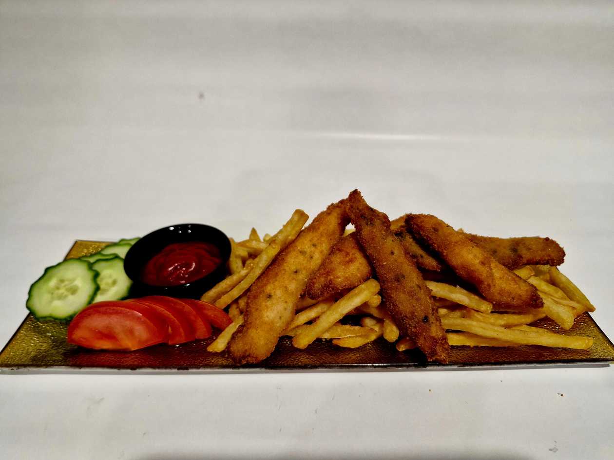 Crispy chicken strips