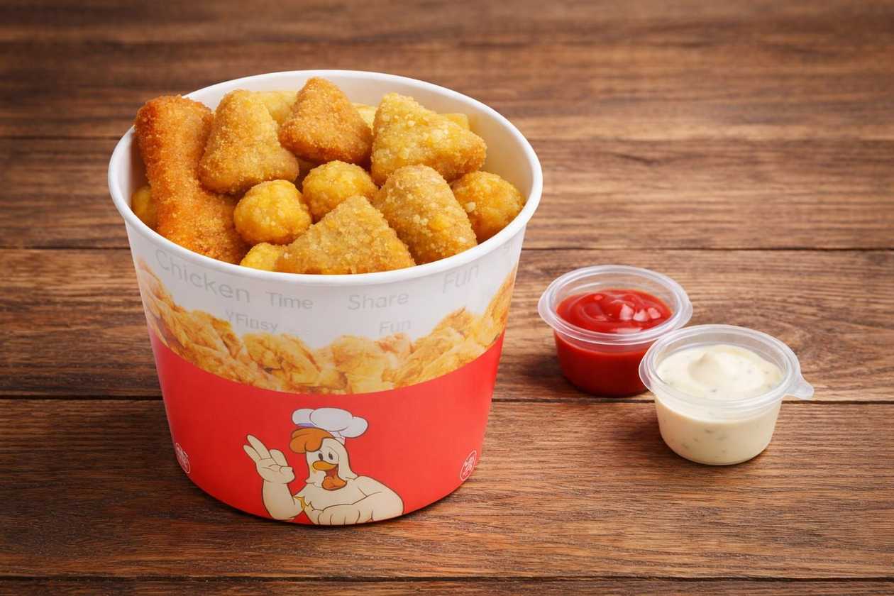 Bucket cheesy